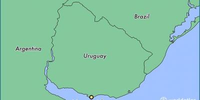 Harta montevideo, Uruguay